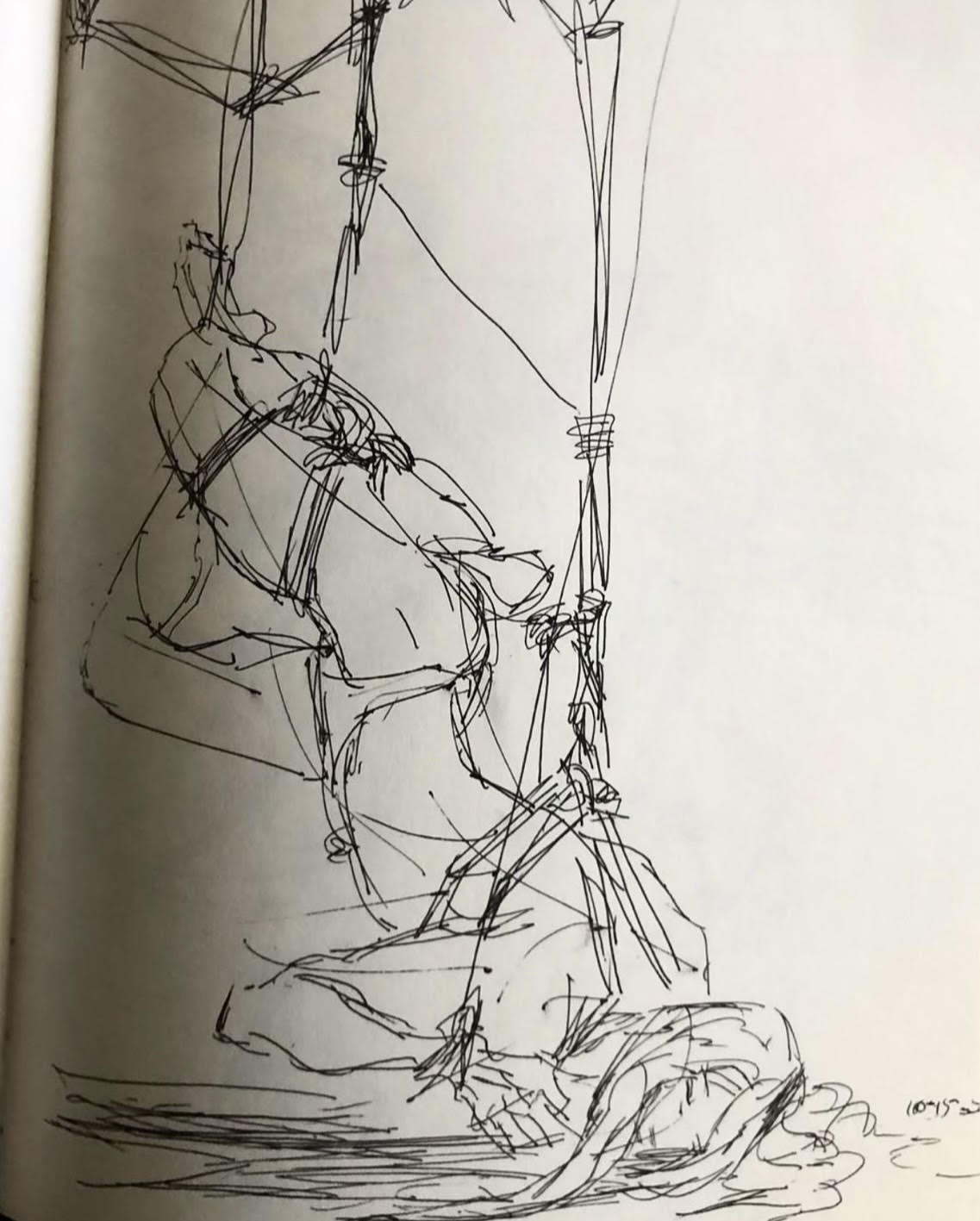 Shibari Figure Drawing