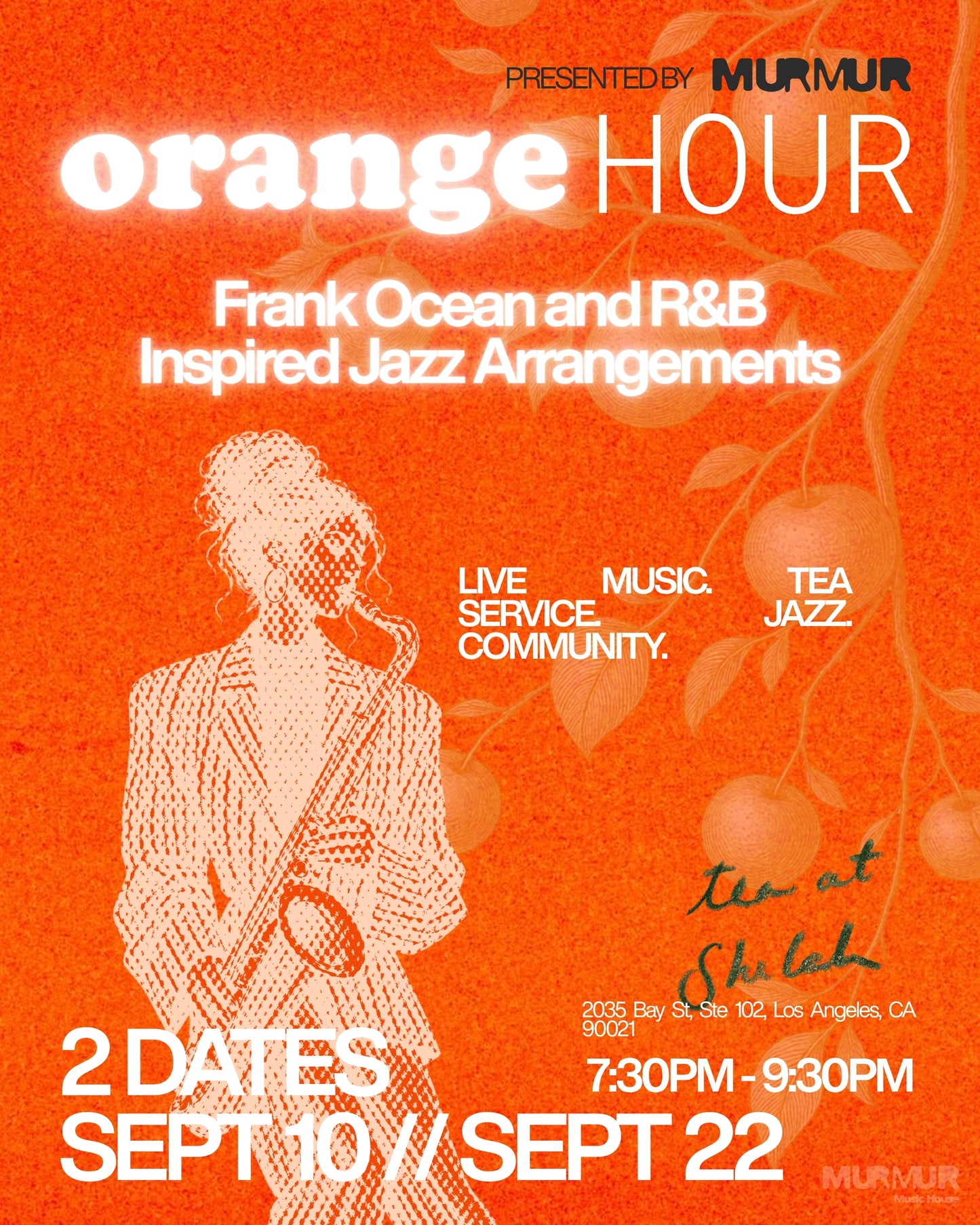 Orange Hour: Frank Ocean and R&B Jazz Arrangements