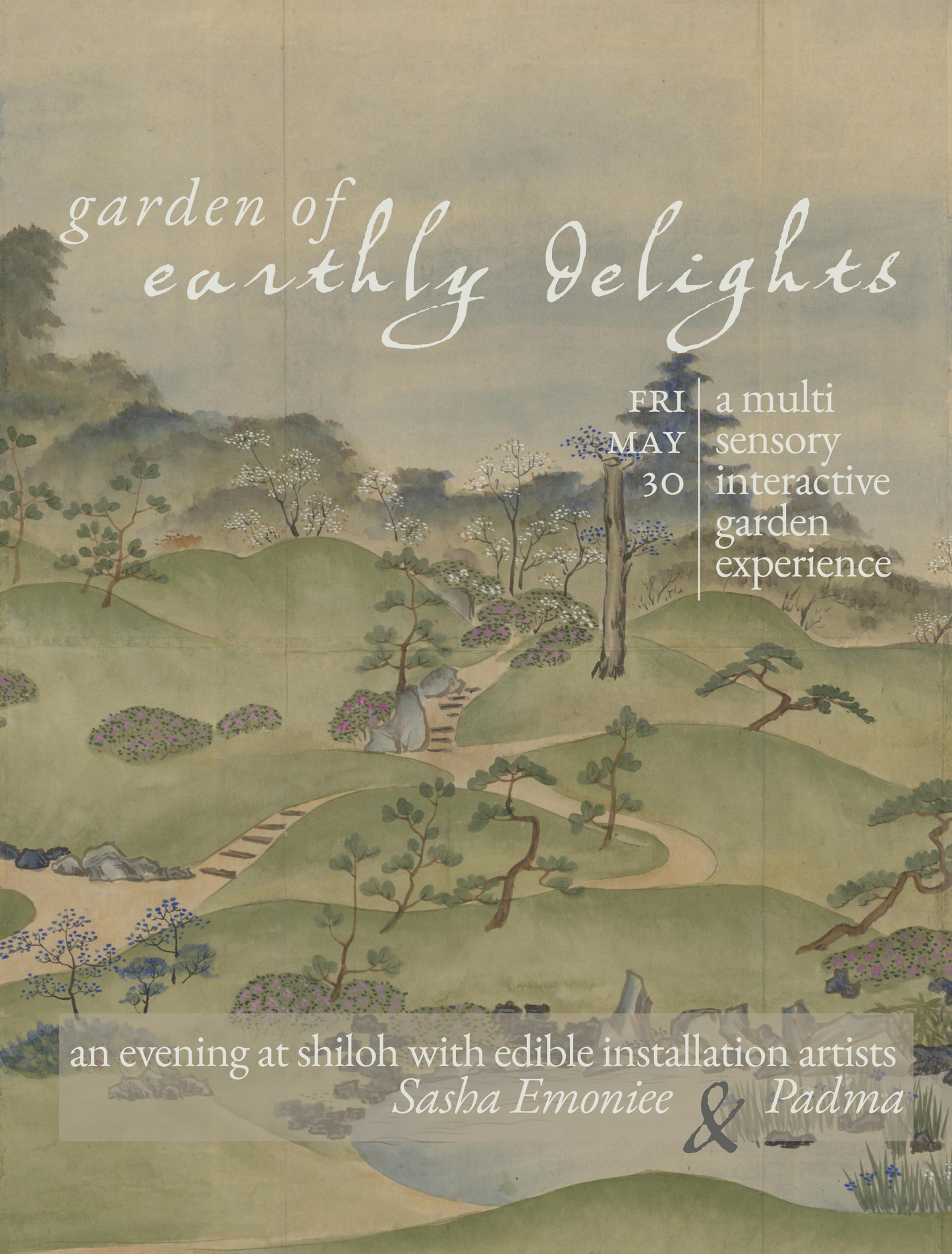 Garden of Earthly Delights: an interactive nature experience